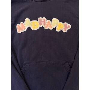 Madhappy Local Optimist Hoodie Navy Blue Size L
